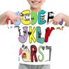 Kids Summer Casual Alphabet Lore Kindergarten Students 3D Print T-shirts Boys Girls Funny Lovely Print T-shirts Children Tops