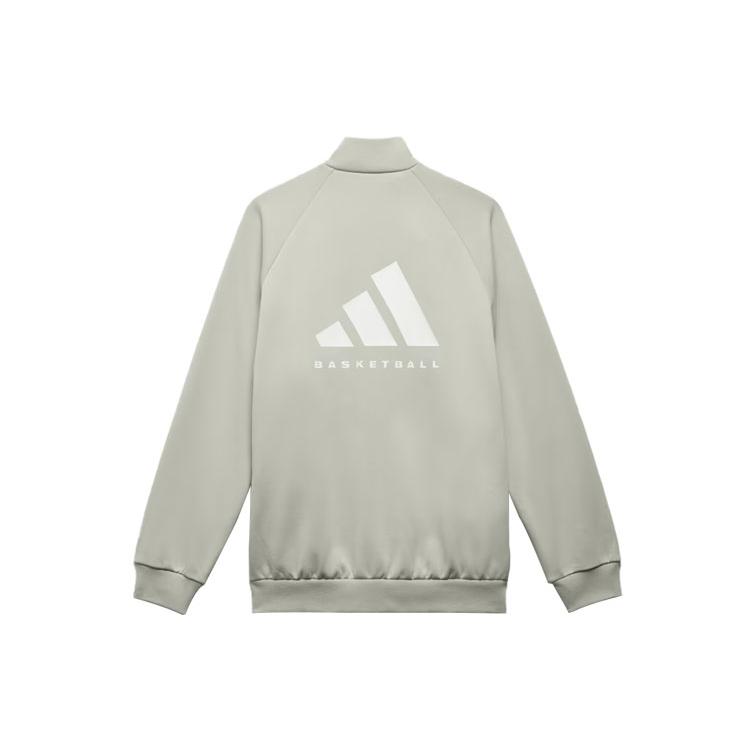 adidas Оригинальная баскетбольная спортивная куртка Куртки и пальто Международная версия Унисекс Halo Green IJ0943-