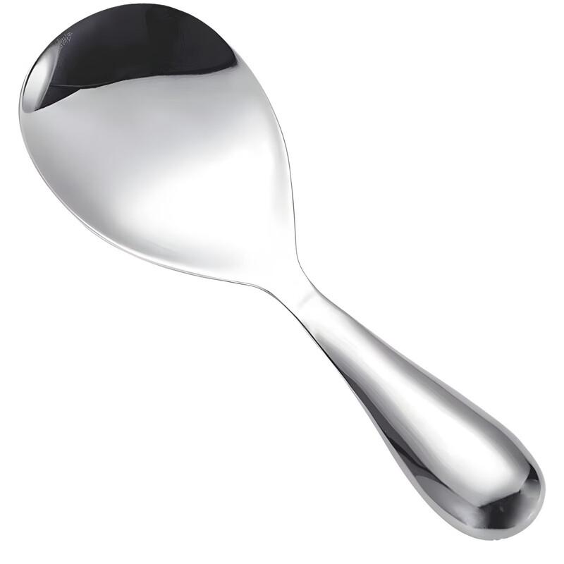 Stainless Steel Long Handle Serving Spoons - 6 Pack