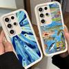 Чехол для телефона Samsung Galaxy S26 S25 Ultra S24 FE Со скидкой Соленая Рыба Чехол S23 Plus S22 + S21 S20 5G Мягкий Силикон Funda