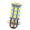 H6M LED Headlight P15D Motorcycle Hi/Lo Switching DC 6V 5050 27SMD LED Bulb