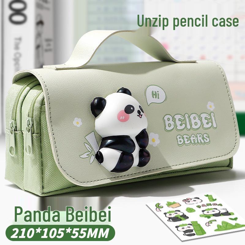 Очень большой пенал-капибара 2025 - Милый канцелярский пенал для девочек