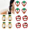 Cute Fruit Shaped Metal Hair Clips For Kids Lightweight Durable Barrettes For Girls Daily Use Party Accessories