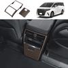 YOFAMO Rear Air Conditioner Kick Guard for Toyota New Alphard 40 Series Vellfire 40 Rear Seat Air Vent Kick Rear Seat Interior Custom ABS Set