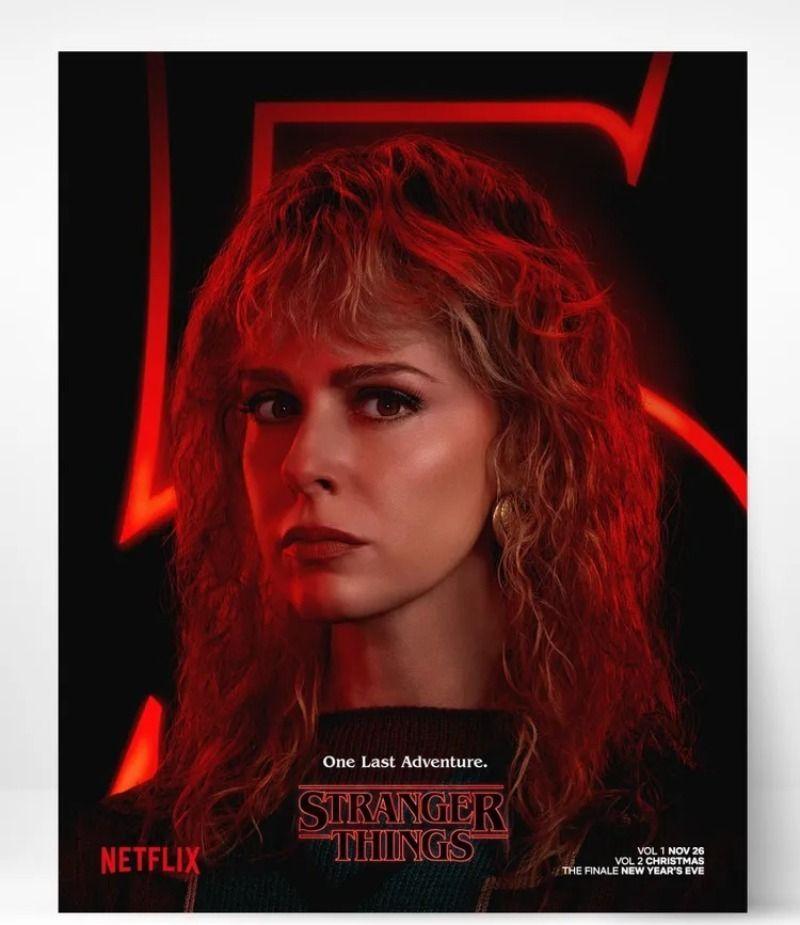 Плакат-жестяная табличка Stranger Things 5 сезон 20x30 см Ретро Настенный декор