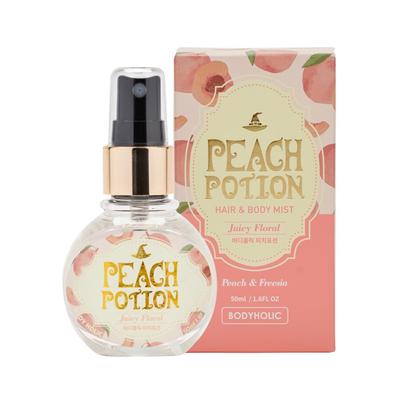 Body Holic Body Mist Peach Potion со вкусом персика и фрезии, 50 мл, 1 шт.