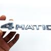 For Benz A B C E G S ML SL CL GLA CLA Class AMG 4MATIC 4 MATIC Trunk Chrome Matte Black Letters Emblem Badge sticker EC3