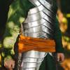 LARP Стальная броня - Полный комплект эльфов Второй Эпохи: наплечники, наручи, кираса, бедра