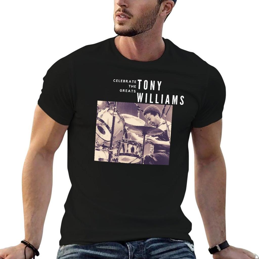 Tony Williams Great Jazz Drummer Musician Tshirt Halloween Casual Tshirt
