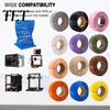 Non-reflective 3D Print Filament Matte PLA Printer Filament, Spoolless Printing Accessory 1Kg 1.75mm Roll Compatible with Most Printers Precise