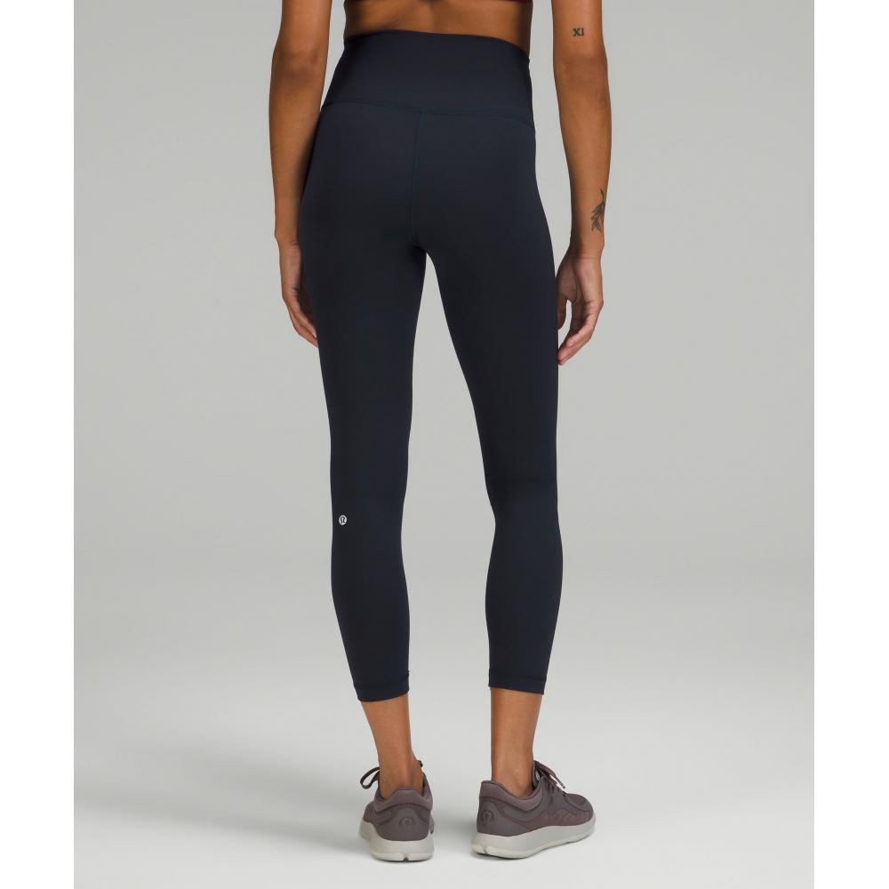 Lululemon Wunder Train High Rise Tight 25 True Navy