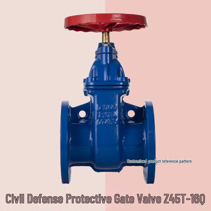 Explosion-Proof Copper Gate Valve with Flange and Hidden Stem