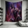 Alien Vs Predator Tapestry Tapestry Fashion Print Wallmounted Work Of Art Wall Covering Decoration Homestay Soft Decoration Tapestry