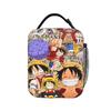 Плотная Сумка-ланчбокс с Аниме Персонажами One Piece Кавайная Ланч-коробка для Девочек Водонепроницаемая Сумка-тоут для Пикника Сумки для Еды