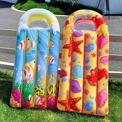 Floating Board Inflatable Surfboard Children'S Floating Drainage Playing With Water Toys Riding On The Floating Bed Learning