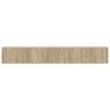 TV Wall Cabinet 2 pcs Sonoma 98 x 31 x 29.5 cm Particleboard