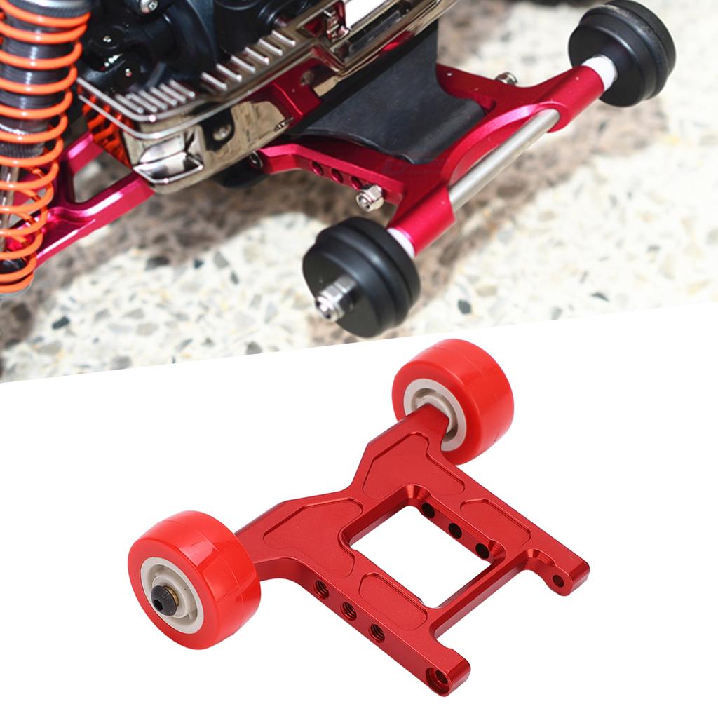 RC Porous Rear Anti Rolling Wheel Head Up Wheel for for 1Celsius10 RC Car