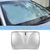 Windshield Sun Shade for MG 4 EV 2022-2024 Foldable Sunscreen Blocks UV Rays Keeps Interior Cool