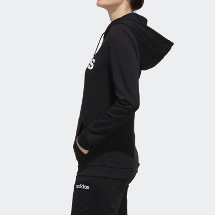 adidas Neo W Ce Hdy Повседневная спортивная толстовка с капюшоном для женщин, черная EI4665