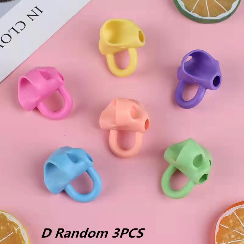 1/3 шт., детский держатель для карандашей, обучающая практика, силиконовая ручка, устройство для коррекции осанки для студентов