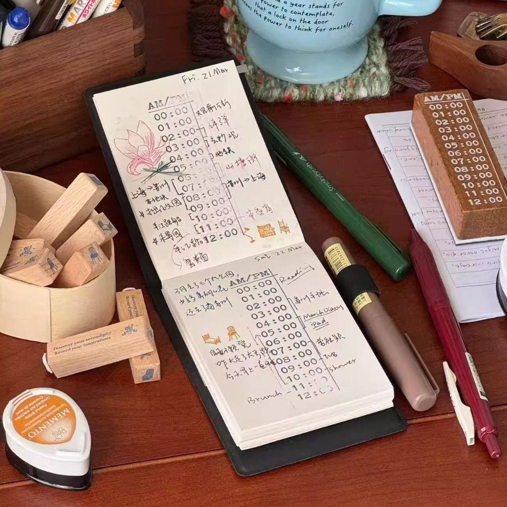 Блокноты из ПУ кожи с чистыми внутренними страницами, ретро мини карманная книжка для студентов, школьные принадлежности