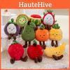 Orange Pineapple Cute Watermelon Durian Strawberry Cartoon Plush Pendant Doll