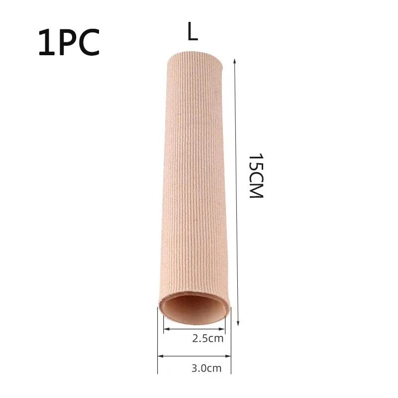 1/2/4 шт. Силиконовый чехол Разрезная ткань Разделитель пальцев ног Распорка Трубка Рукав Накладки Вальгусный корректор Защита молоткообразного пальца Уход за пальцами ног