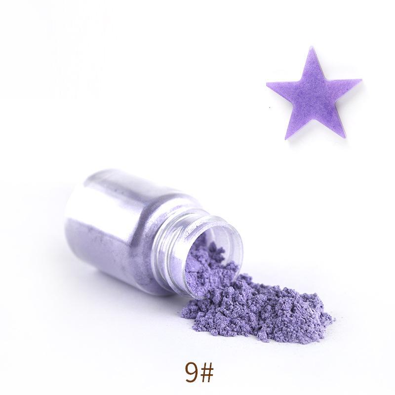 10 г жемчужной пудры с блестками и клеем для кристаллов с пигментом цвета русалки для самостоятельного изготовления.