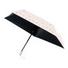 Moonbat Long Sun and Rain Light Heat UV Automatic Pale Orange [Esta] Women's Parasol, Protection, Blocking, Blocking, Protection, Open/Close, Bloom,