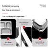304 Stainless Steel Deep 5-Compartment Lunch Tray