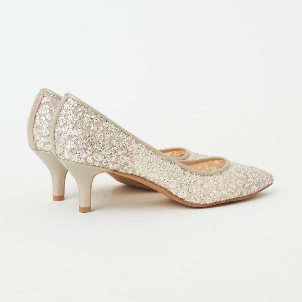 Made in 183044900010 [Diana] Pumps, Japan, Gold, 23.0cm,