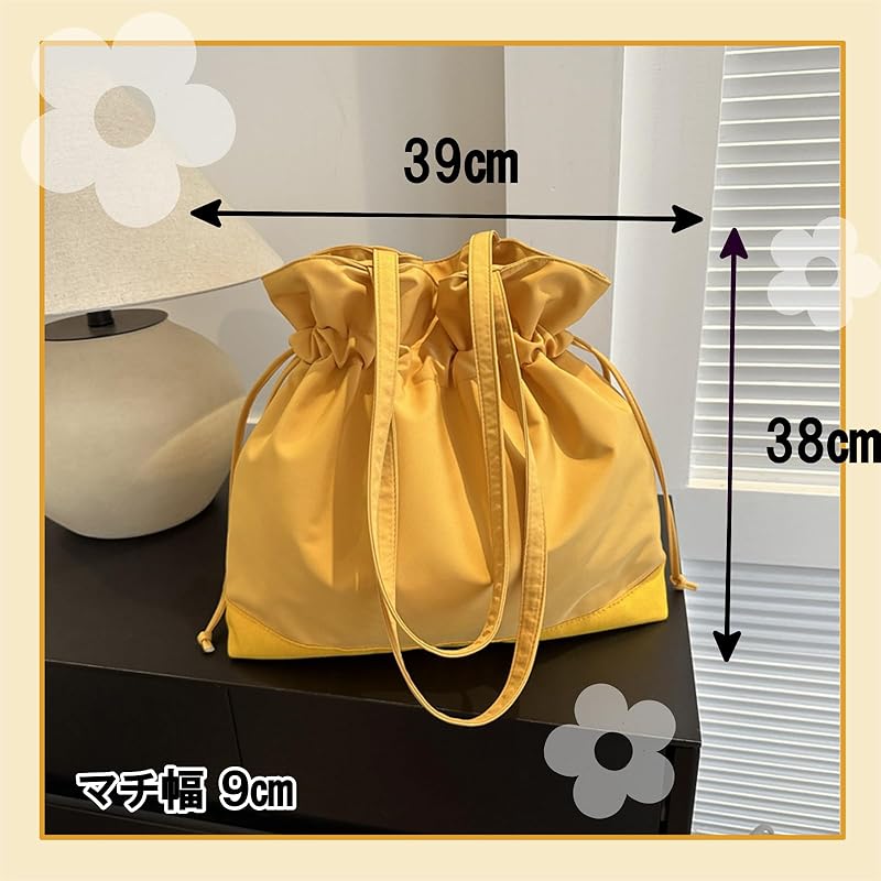 [link Bleu] Link Blue Bag Purse 2way Tote Shoulder Mothers Bag Square Shoulder Bag Large Capacity Ladies (Khaki)