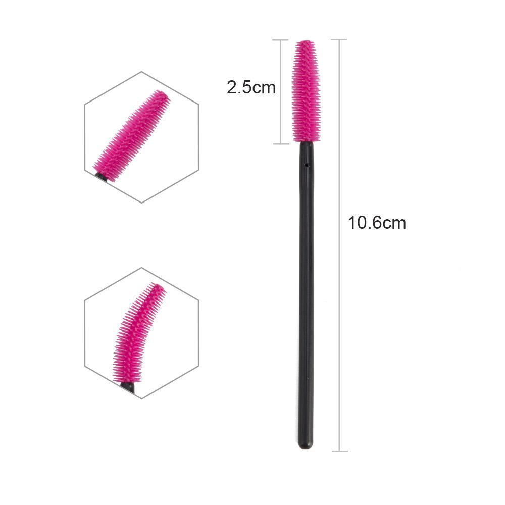 50Pcs Одноразовая кисть для ресниц Тушь для ресниц Палочки Аппликатор Spoolers Makeup Tool