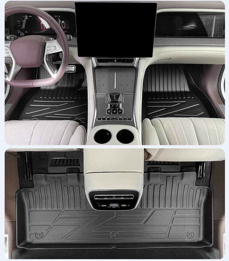 Прочные коврики TPE для пола и багажника для BYD Z9 GT (2024-2026) - Устойчивый к грязи, Специальный для автомобиля