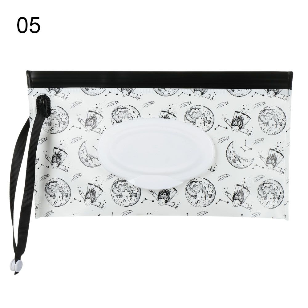 Чехол Портативный детский товар на застежке-ремешке Косметичка Сумка для влажных салфеток Аксессуары для коляски Коробка для салфеток