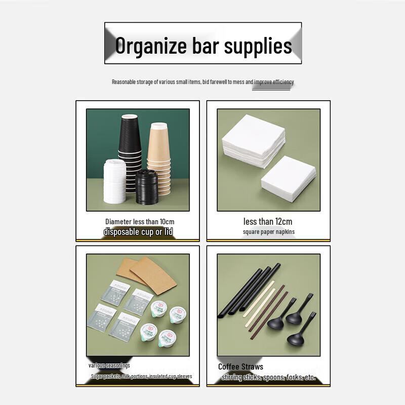 Multi-Functional Paper Cup Dispenser