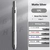 Fashion 3 Colors Ink Gravity Sensing Pen Press Type Metal Multi-Function Pen 4 in 1 Gel Pen Student Gift