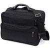Men's Bag with a Reliable Plastic Handle Made of Polyester FABRA Bag 22587 Black
