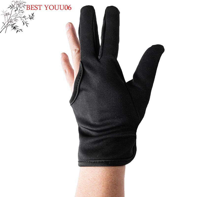 (YOUU06)Three Fingers Barber Hairdressing Glove Heat Resistant Finger Protect Hair Straightening Curling Styling Accessories