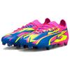 Puma Мужские кроссовки Ultra Ultimate FG AG Energy Pack Розовый Luminous-Pink Ultra-Blue 107540-01