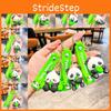 Holding Panda Side Bamboo Shoot Key Chain Cute Cartoon Girl Pendant Backpack