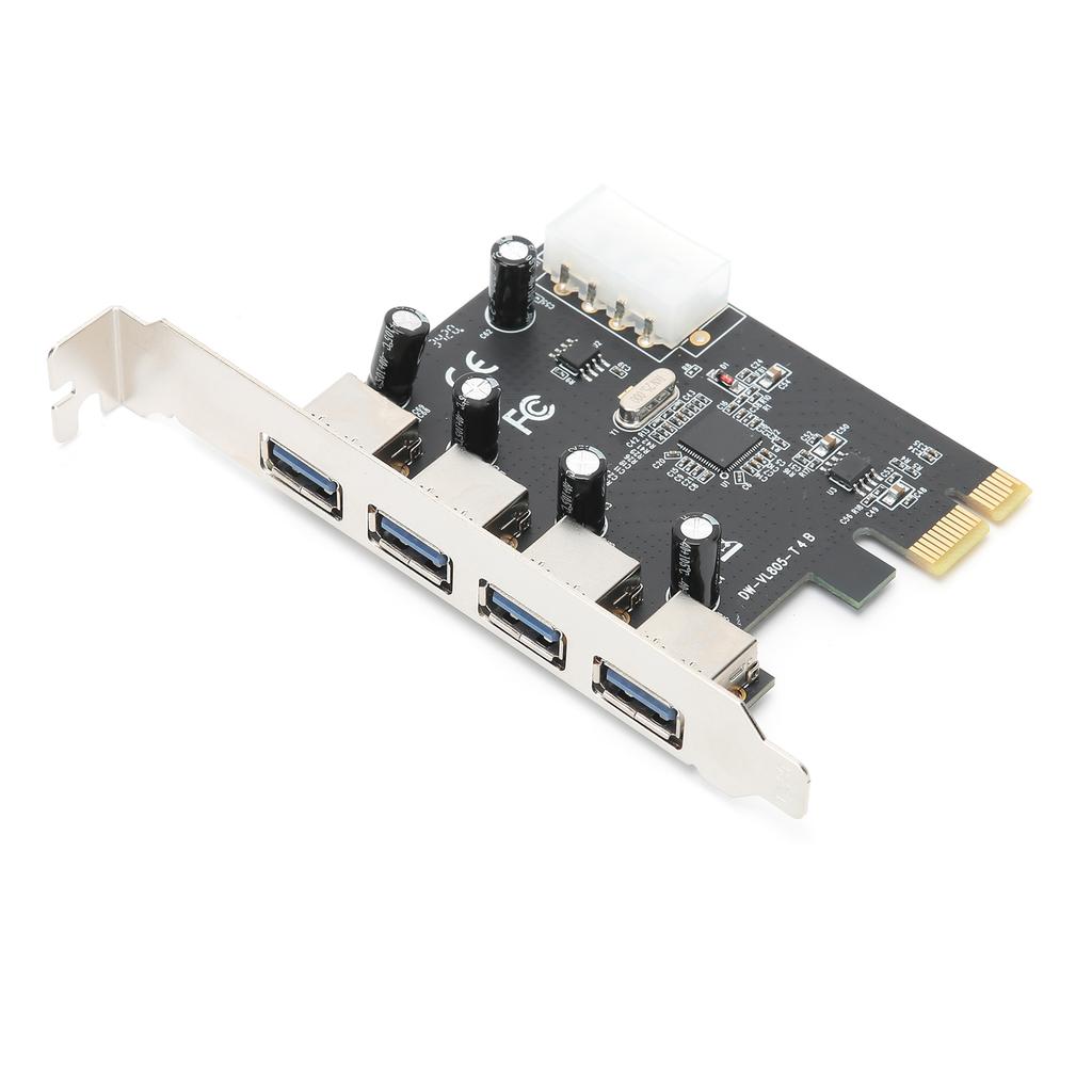 4-портовый USB 3.0 PCI Express на USB 3.0 PCIe карта USB3.0 конвертер NEC адаптер
