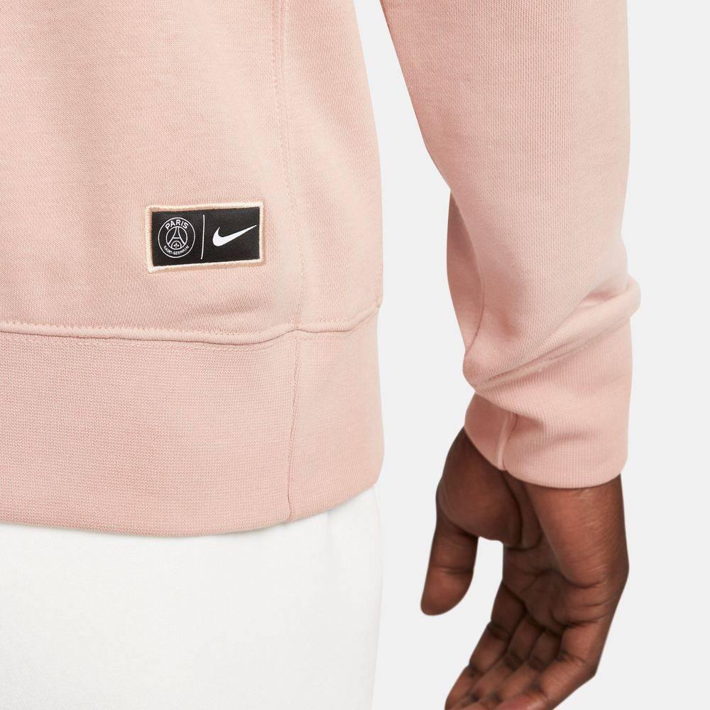Nike Толстовка с капюшоном и карманом-кенгуру, пуловер с длинными рукавами, мужские топы, розовый DN1317-609