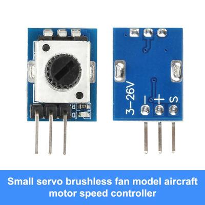 1/2/3 шт. 3-26 В Мини Бесколлекторный Двигатель Цифровой Тестер Сервоприводов Модуль Управления ШИМ Для Самодельного RC Самолета Модель Вентилятора Регулятор Скорости Двигателя