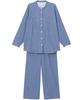 Wacoal Relax Sleep Sleep Science Long Sleeves and Cotton Comfortable Easy Size M & Women's Pajamas, Pants, 100% (Body), Sleep, Turning, YDX511,