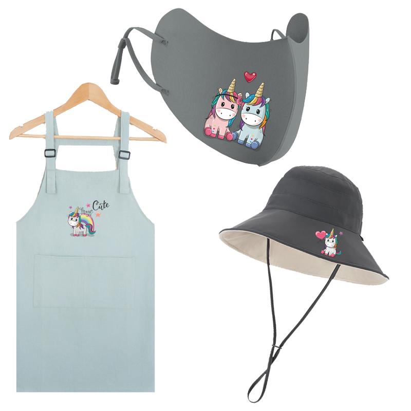 Волшебные нашивки с единорогом для одежды, термопресс, аппликация на джинсы, аксессуары «сделай сам», наклейка, модные полоски, наклейки для глажки