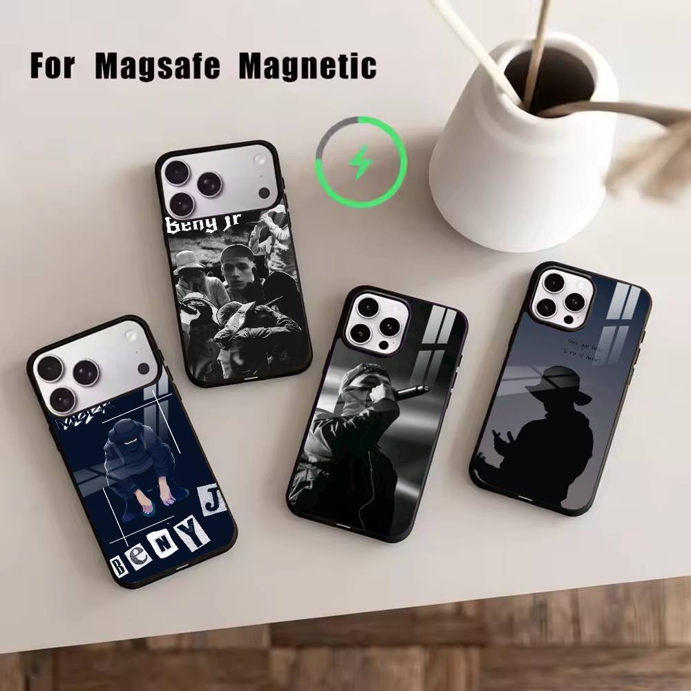 JR-Rapper -BENY JR Phone Case For iPhone17,16,15,14,13,12,11 Plus,Pro Magnetic For Magsafe Wireless Charging