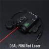 DBAL-MINI Dual Control Red/Green Laser & Flashlight
