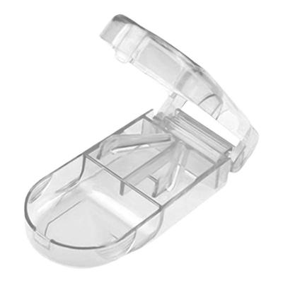 Инструмент для резки таблеток, многоцелевой портативный разделитель таблеток, удобный измельчитель таблеток, небольшой резак для таблеток с местом для хранения для дома