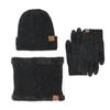 XiHong Winter Warm Hat Scarf Glove Set